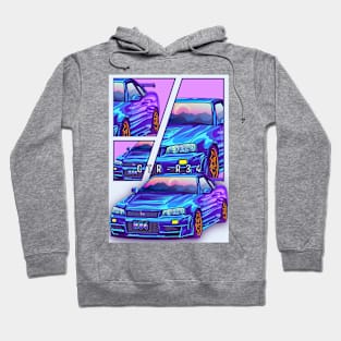 Nissan Skyline Gtr R34 Car Hoodie